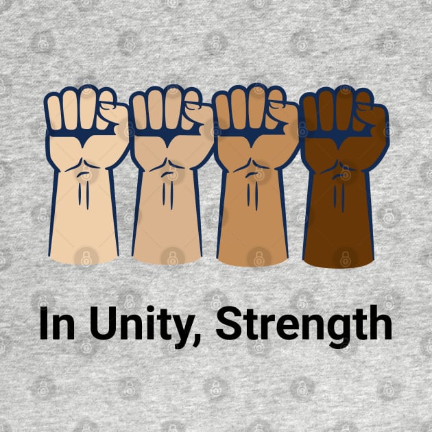 4 fists- In Unity, Strength by CrossGearX